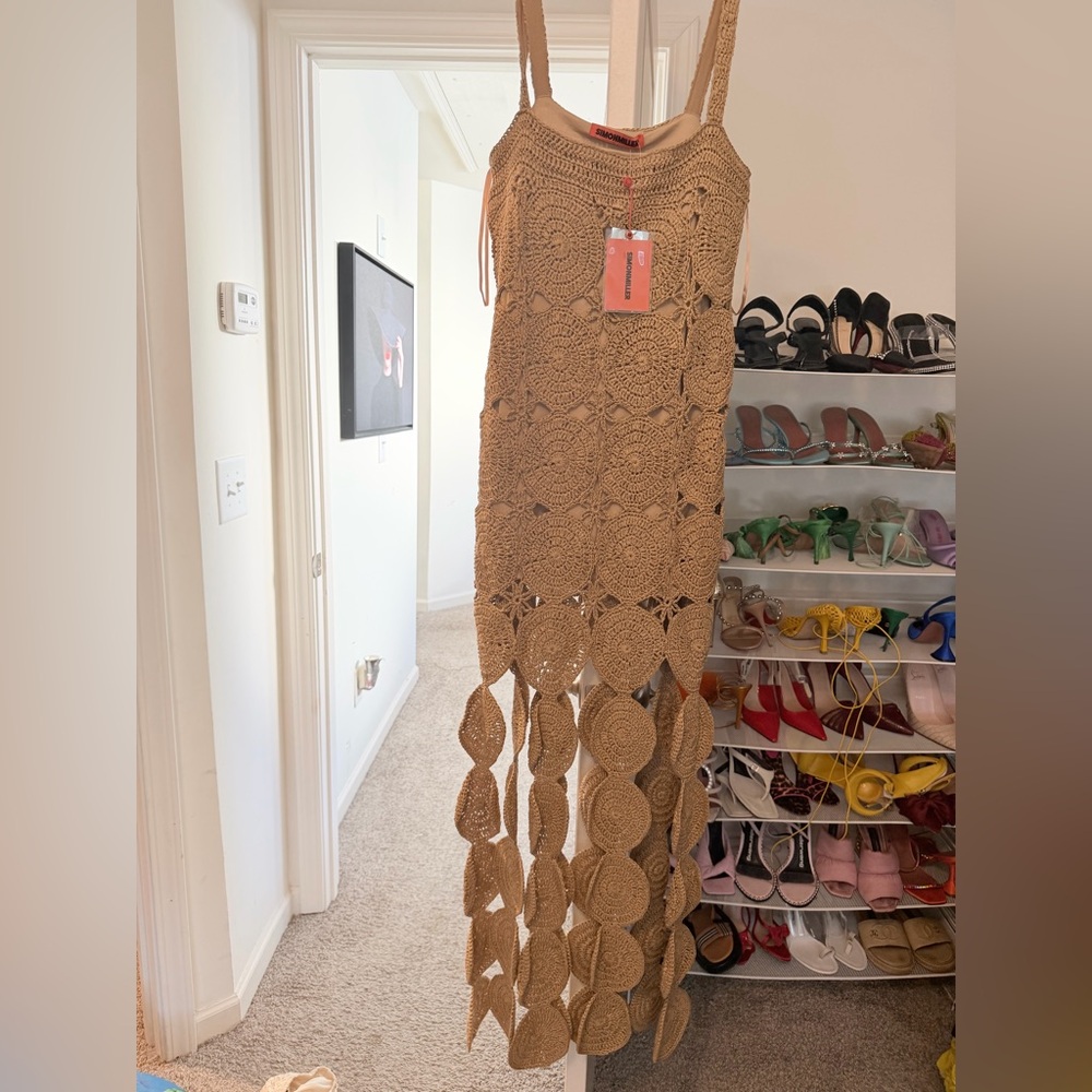 Simon Miller Beep Beep dress Natural, Sz. L - Picture 4 of 5